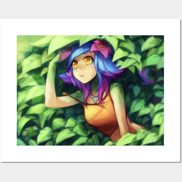 Neeko in the Jungle Wall Art by vmat